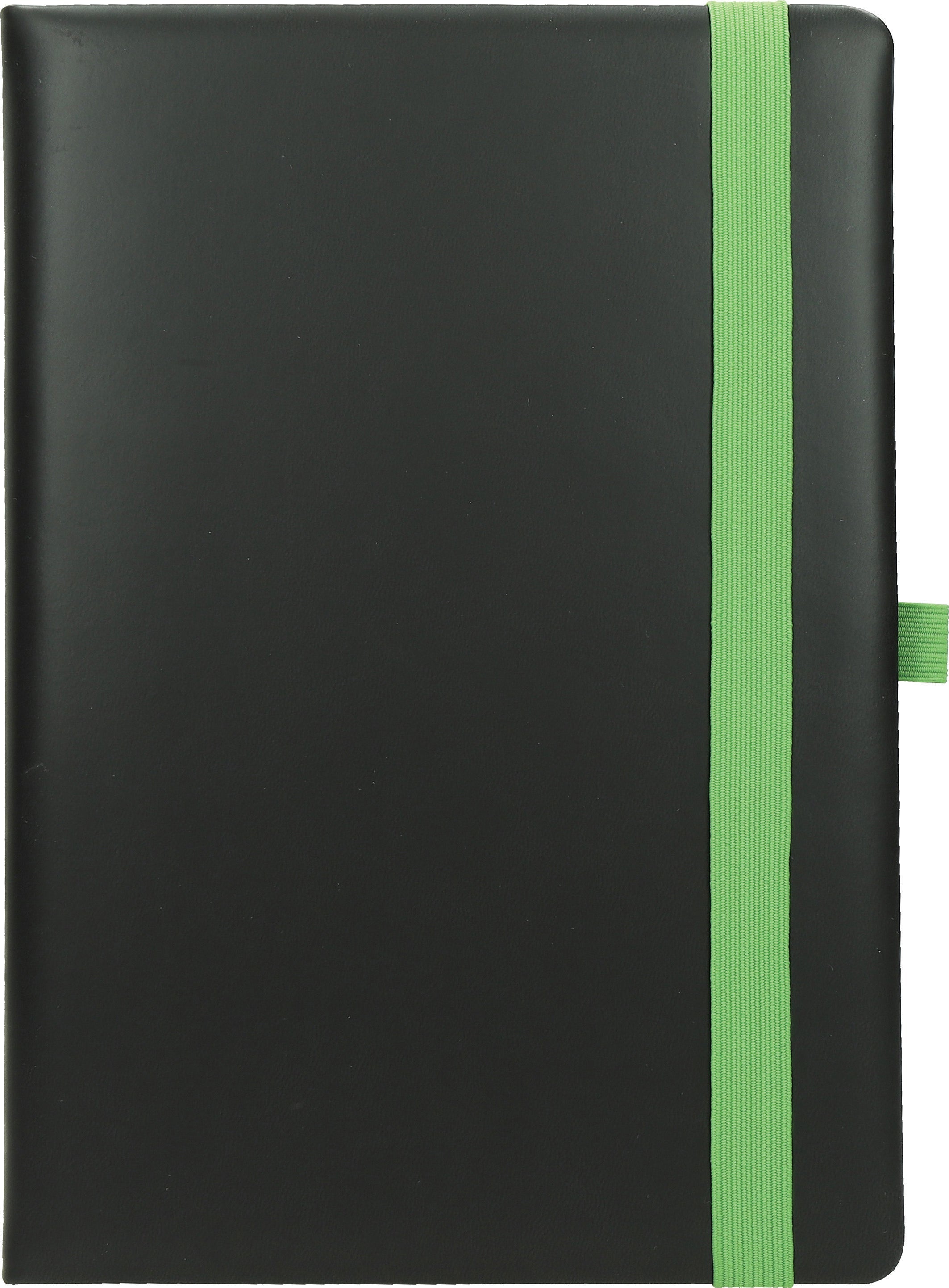 Notesnik A5 Flux z elastiko, barvni rob