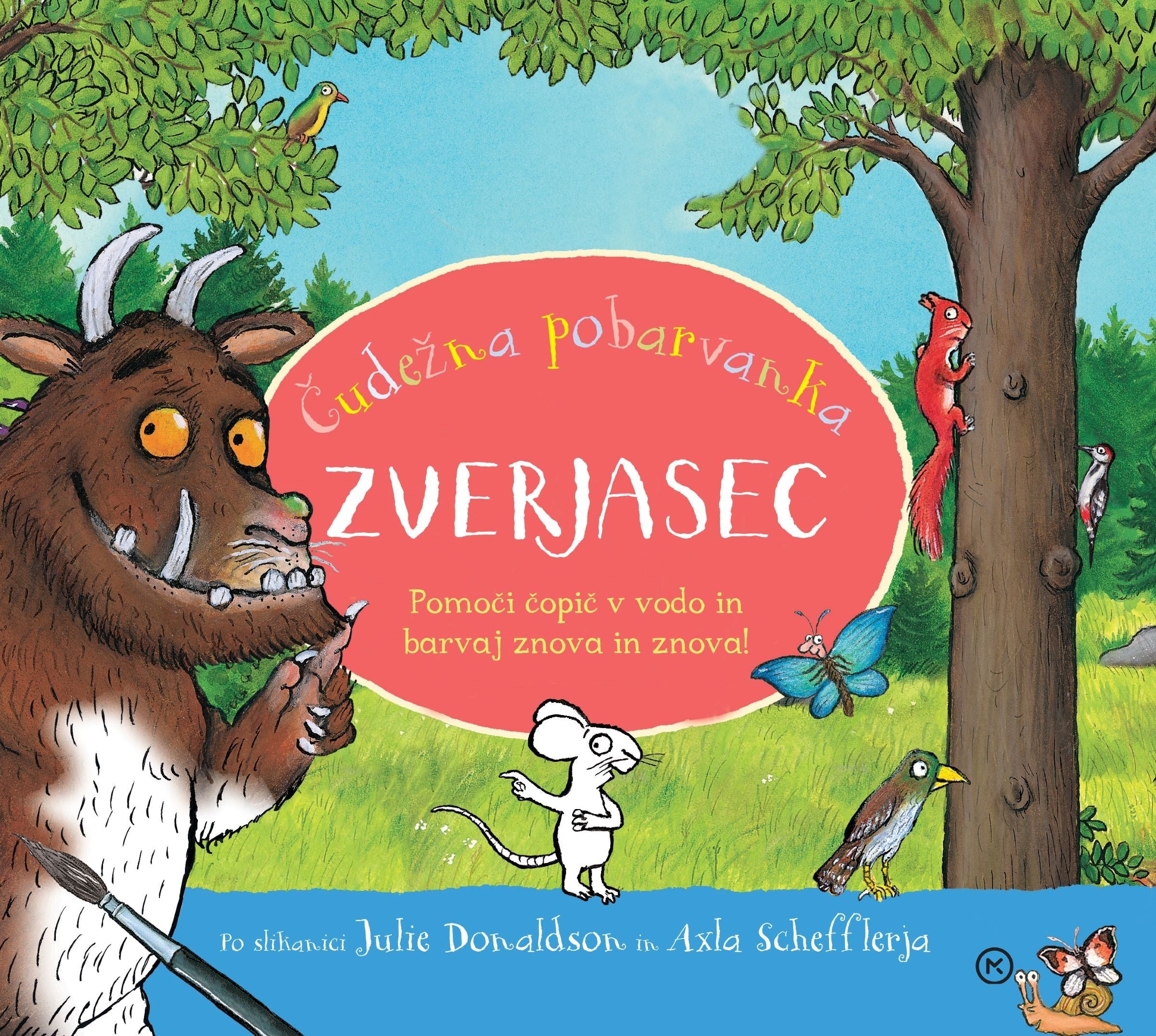 Zverjasec: čudežna pobarvanka