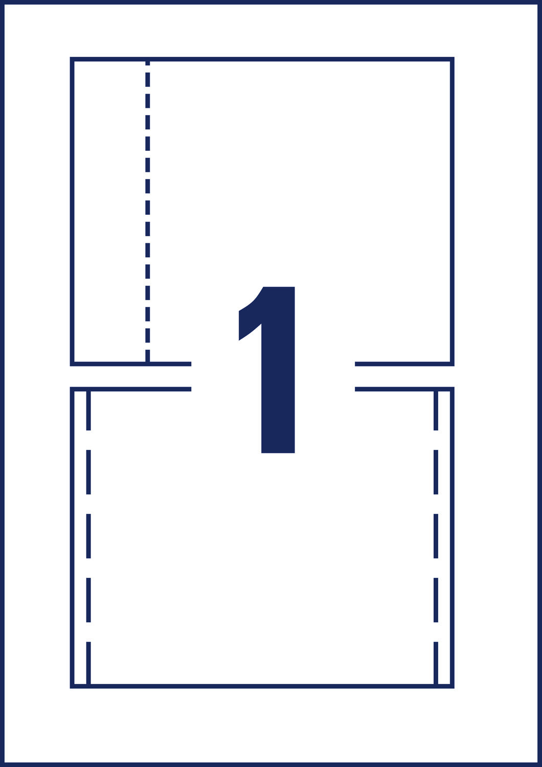 Vlagalniki beli za CD škatlice Avery Zweckform 151 x 118 mm, C32250-25, 170 g