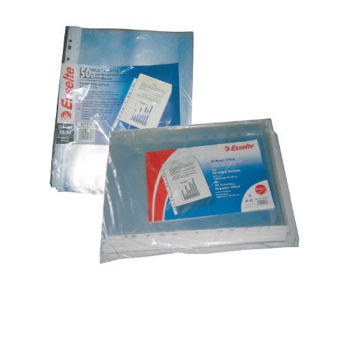 Mapa vložna PP A4 Esselte, 130 mic sijaj 50 kosov