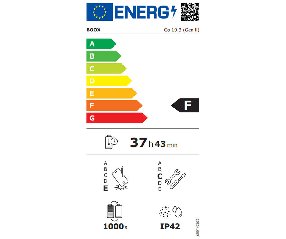 E-bralnik Boox Go 10.3 Gen II Lumi