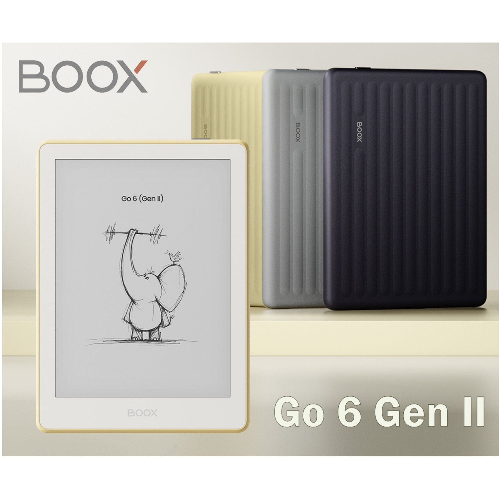 E-bralnik Boox Go 6 Gen II & Mladinska knjiga PLUS (3-mesečna naročnina)