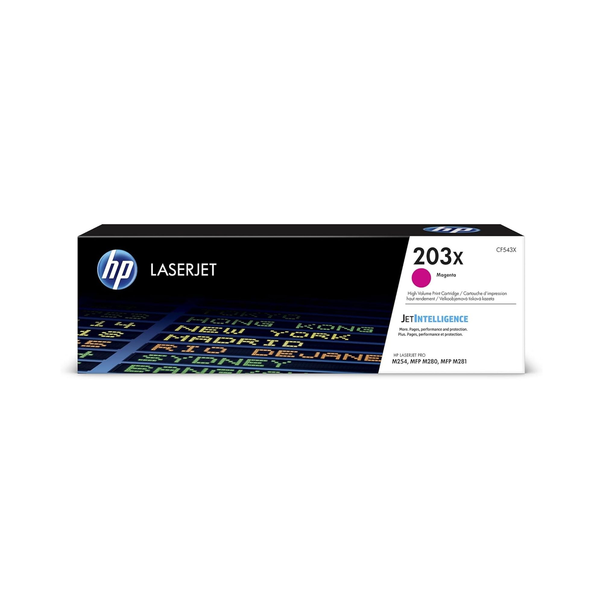 Toner HP CF543X, magenta