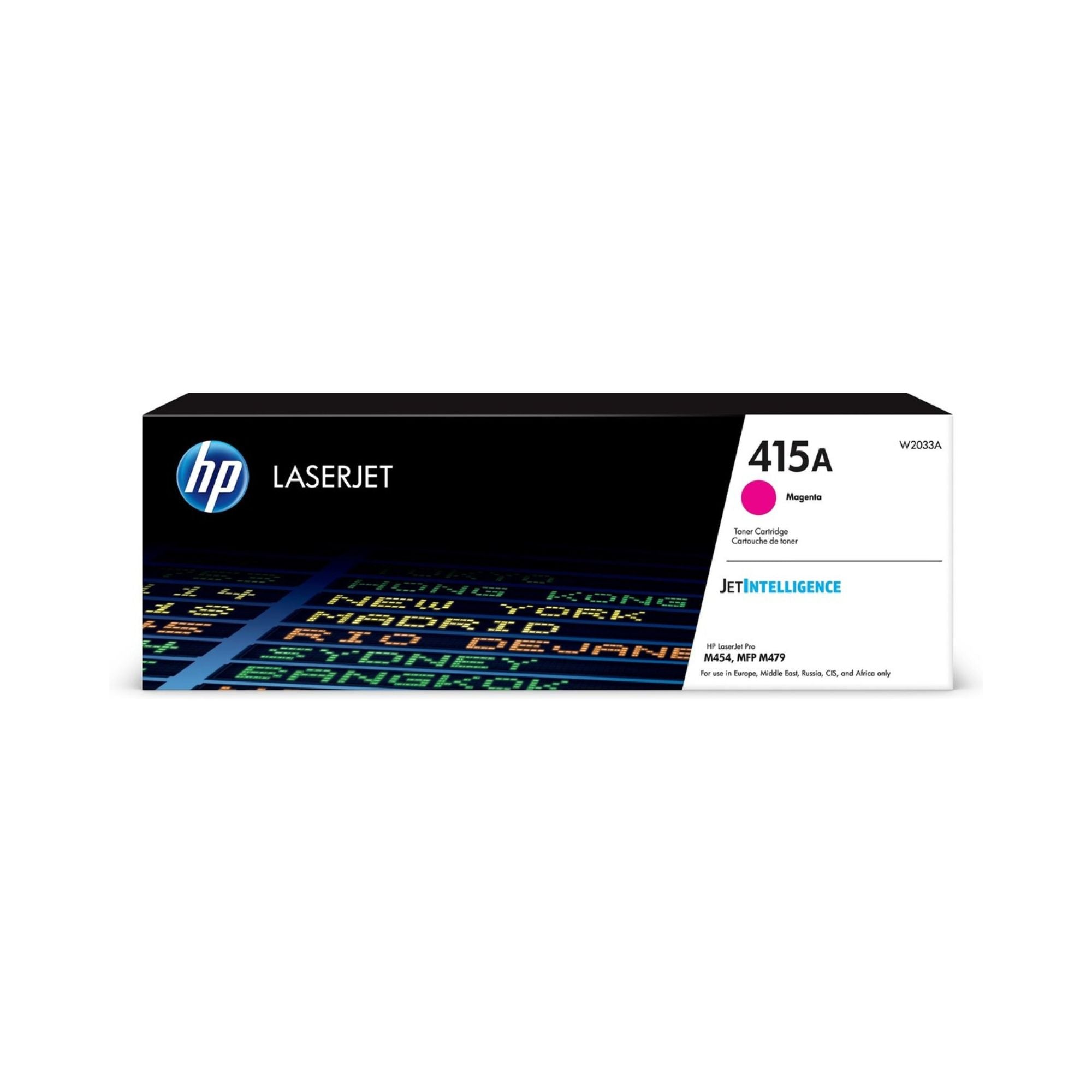 Toner HP W2033A, magenta