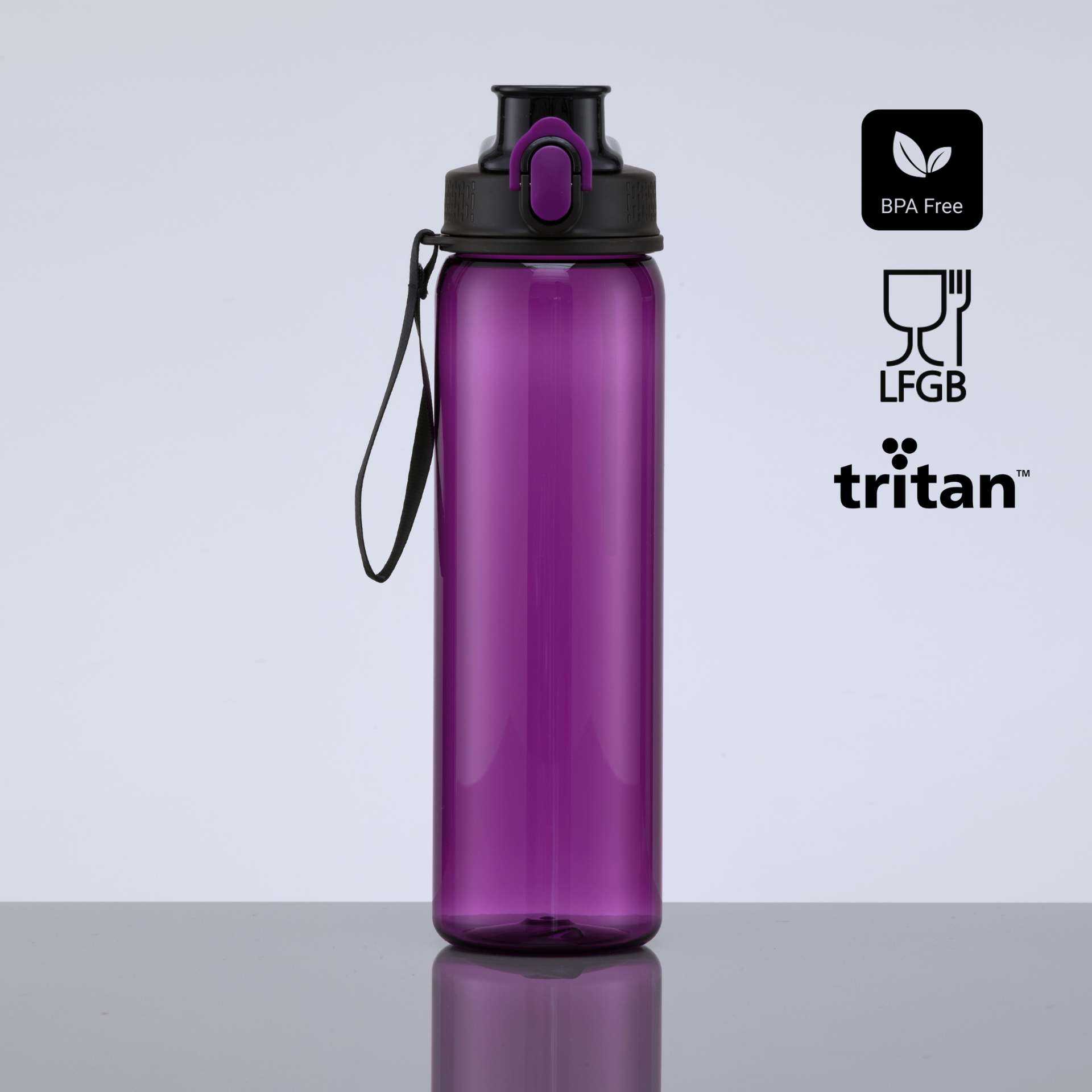 Steklenica Neon, tritan, 750 ml