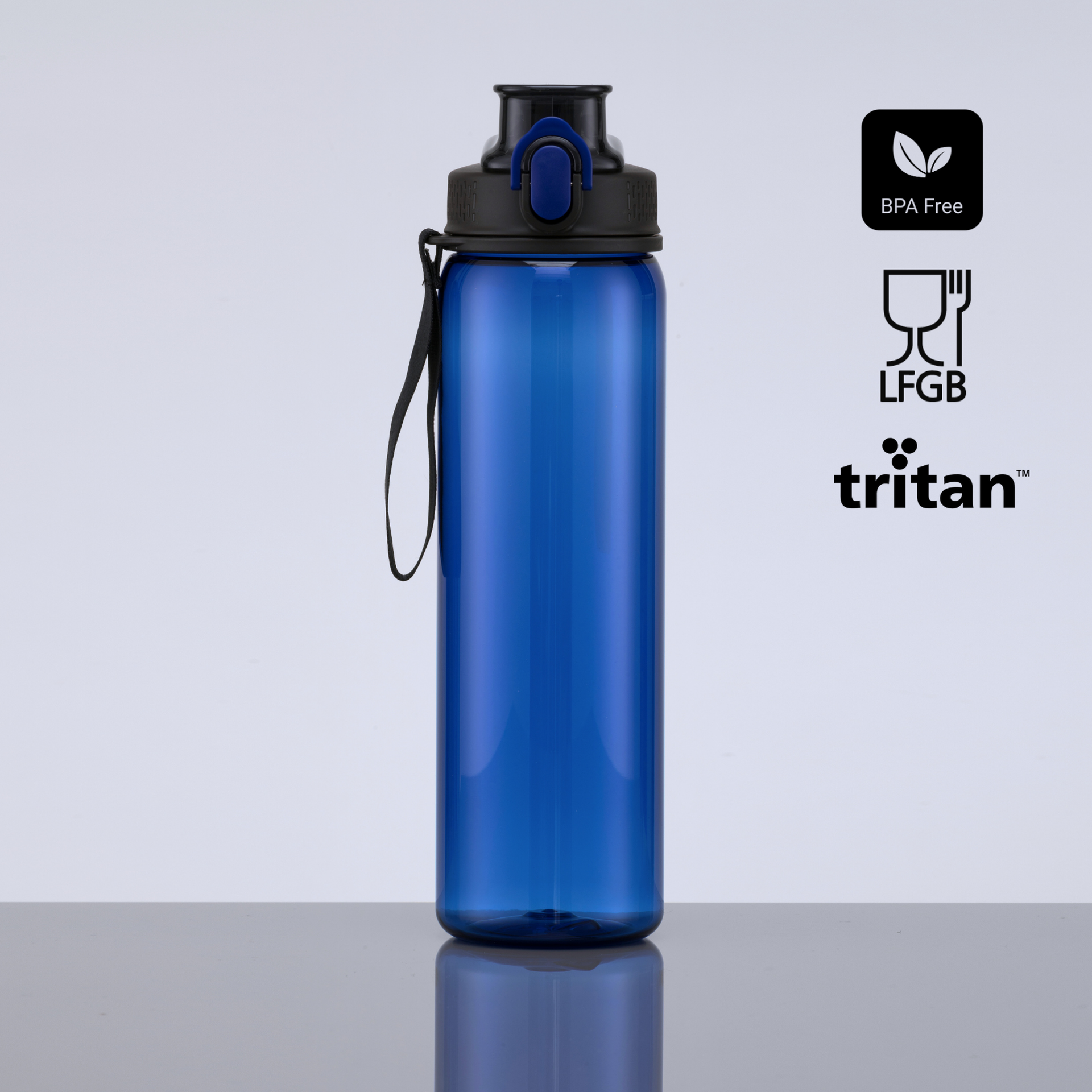 Steklenica Neon, tritan, 750 ml
