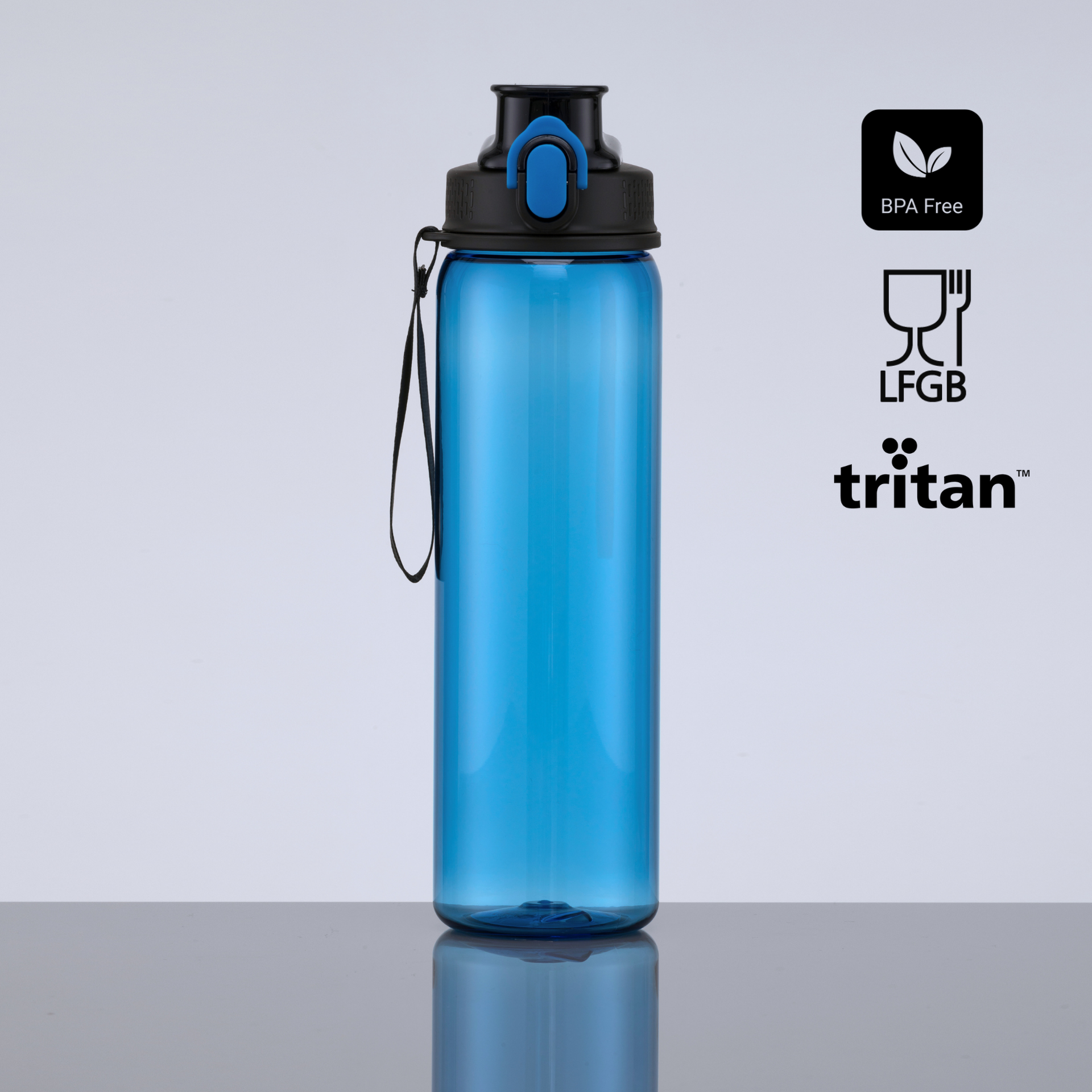 Steklenica Neon, tritan, 750 ml