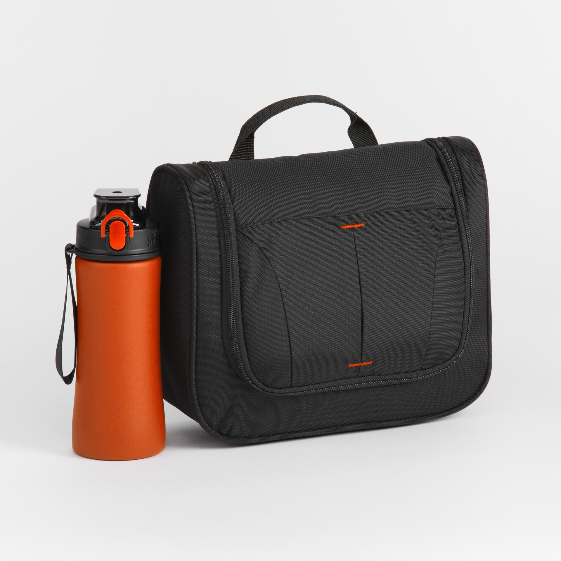 Steklenica iz jekla Primo & kozmetična torbica Urban