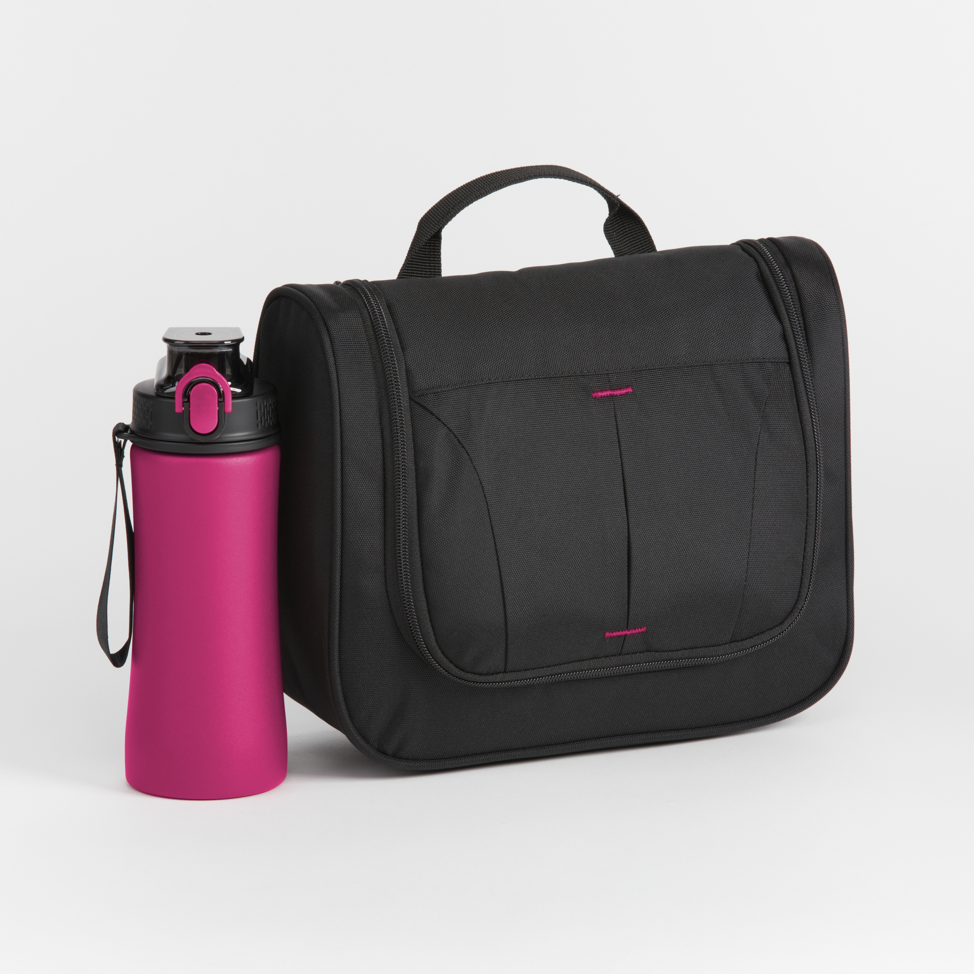 Steklenica iz jekla Primo & kozmetična torbica Urban