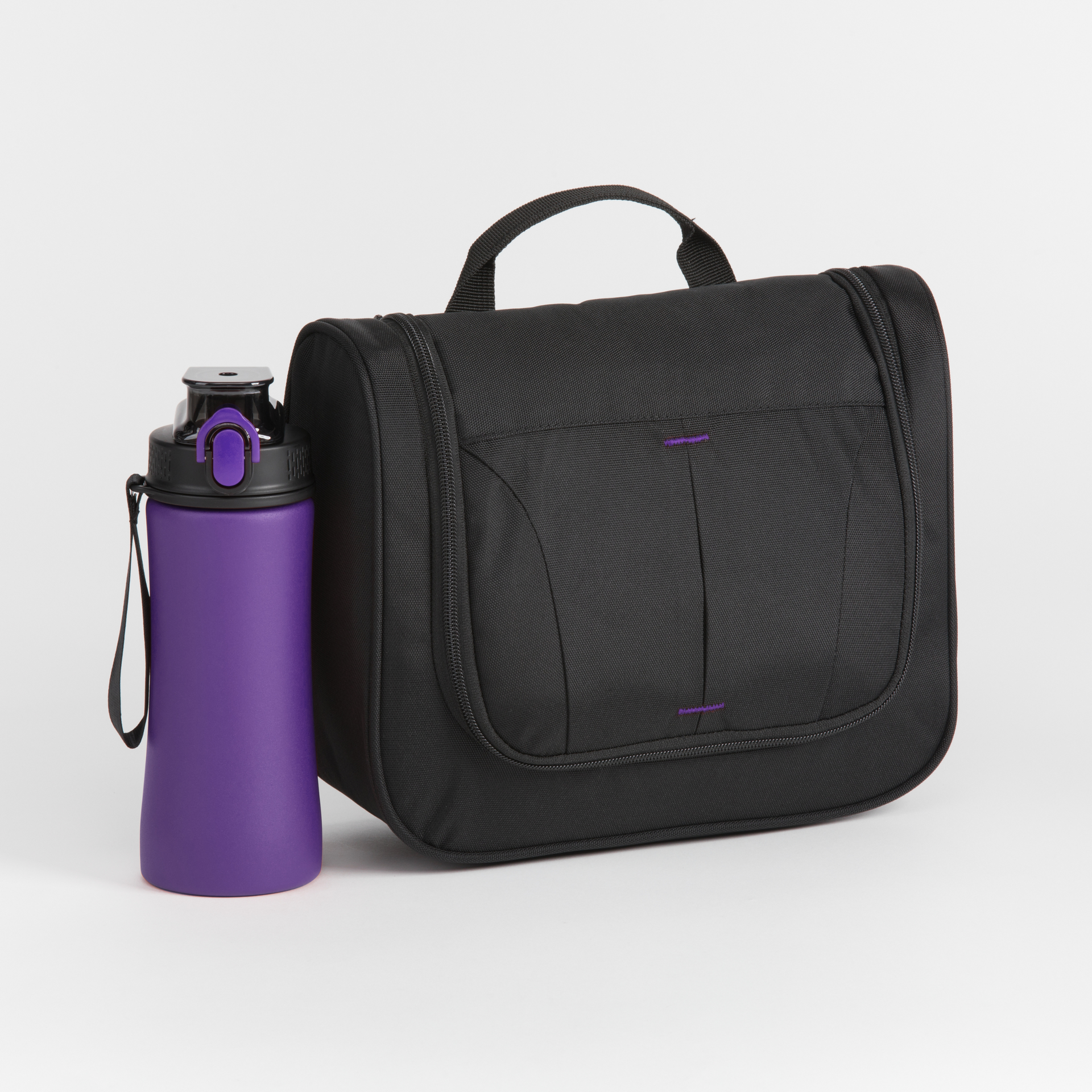 Steklenica iz jekla Primo & kozmetična torbica Urban