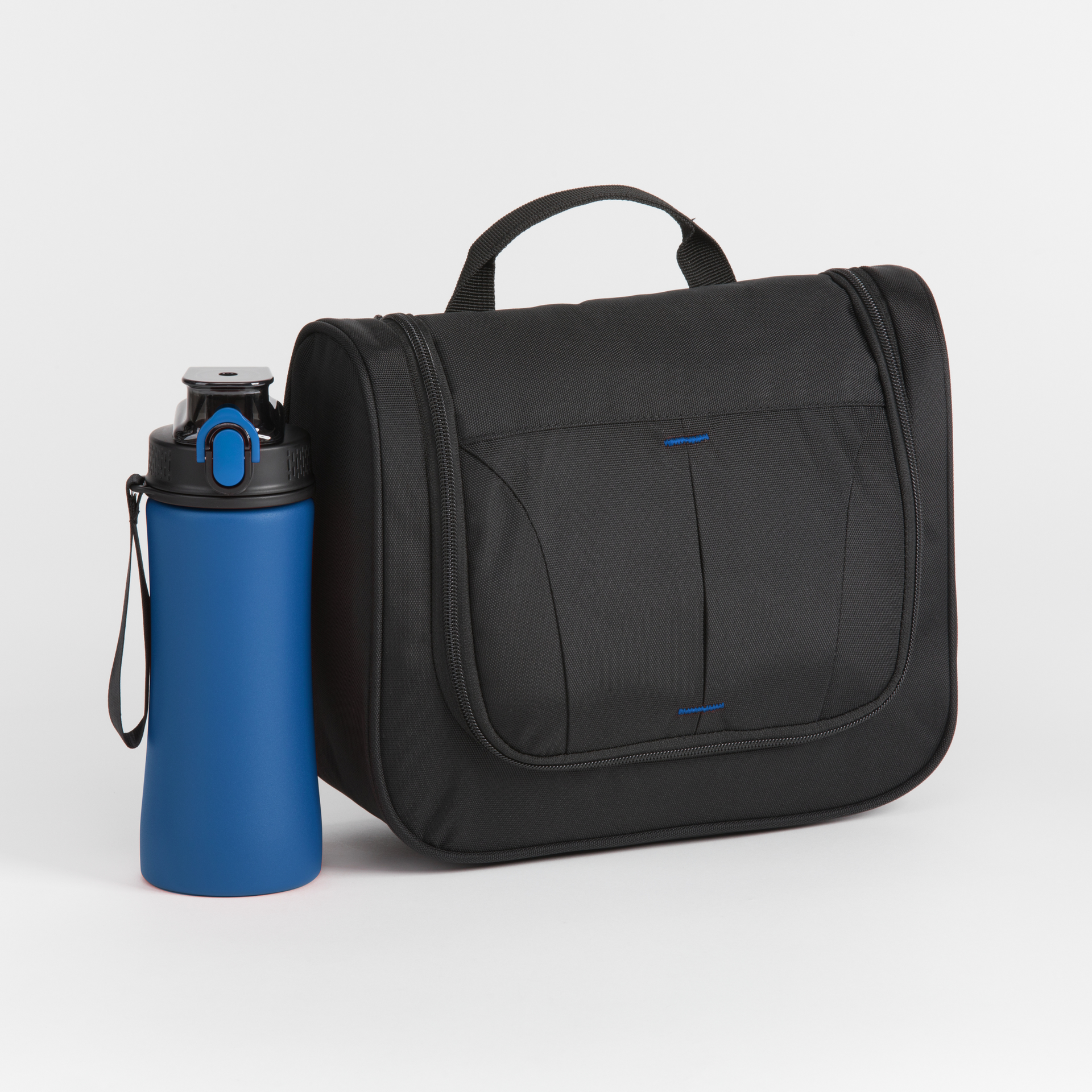 Steklenica iz jekla Primo & kozmetična torbica Urban