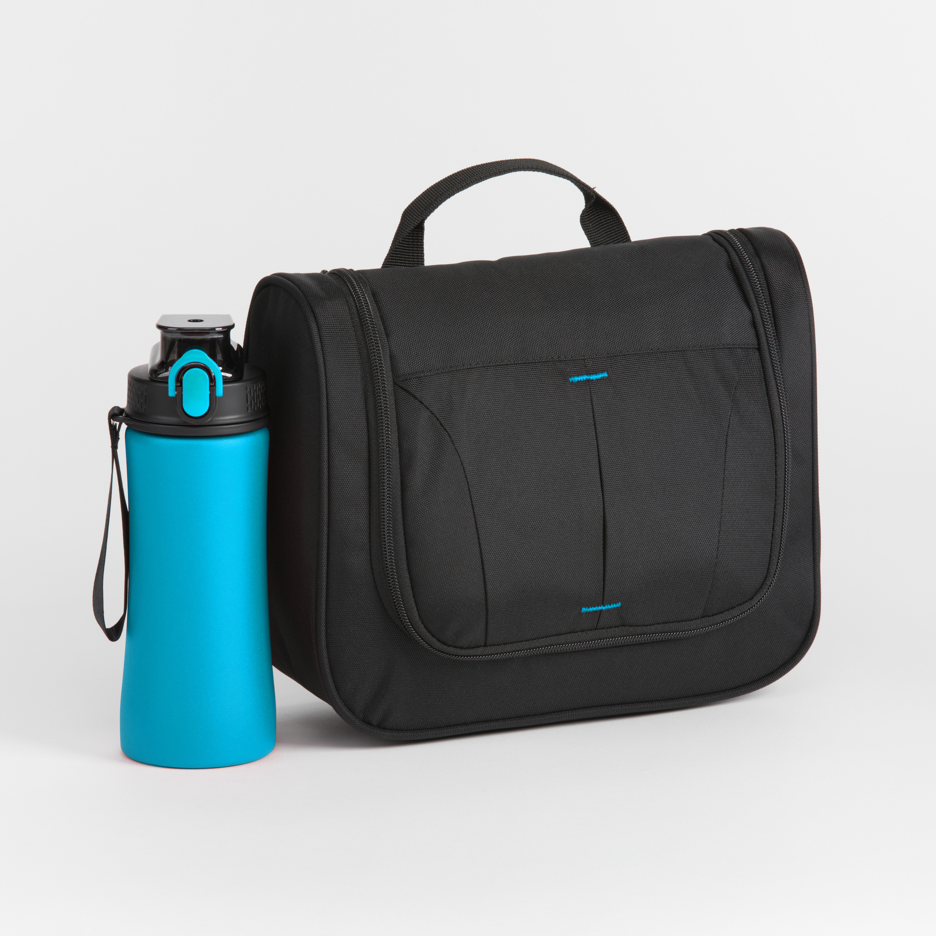 Steklenica iz jekla Primo & kozmetična torbica Urban