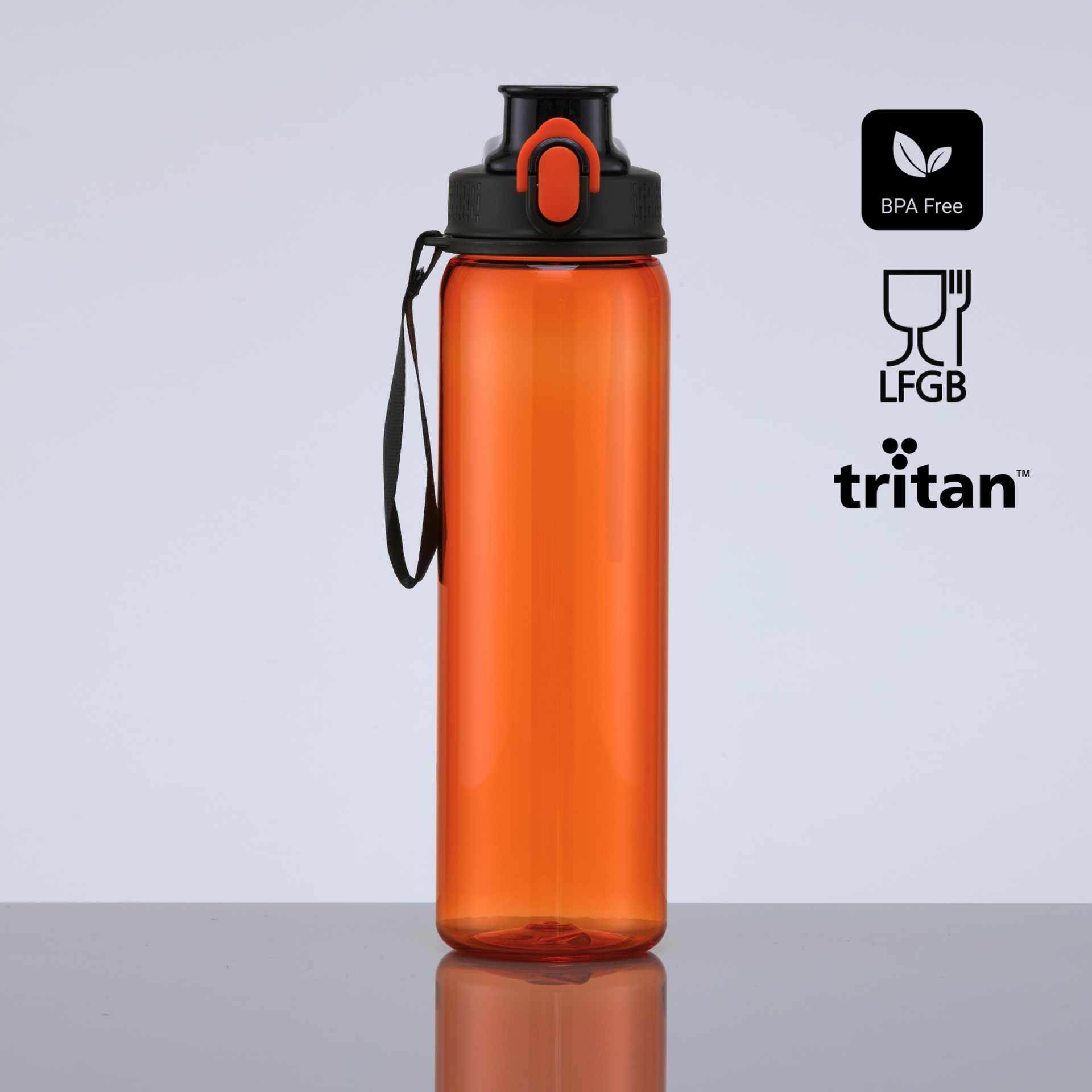 Steklenica Neon, tritan, 750 ml