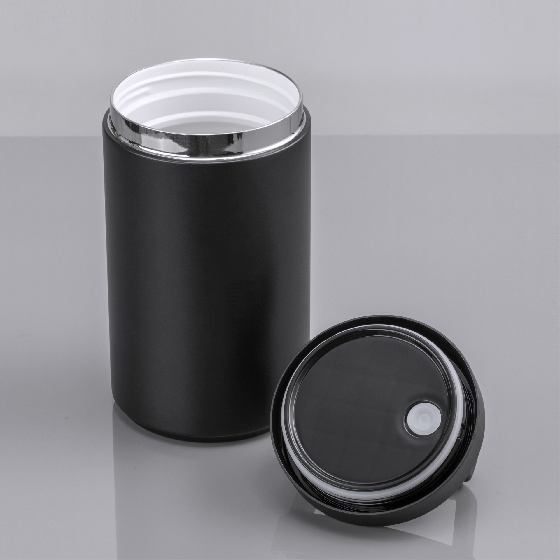 Posoda za hrano Nordic, nerjaveče jeklo POSCO, bakrena izolacija, porcelanasta prevleka, 800 ml