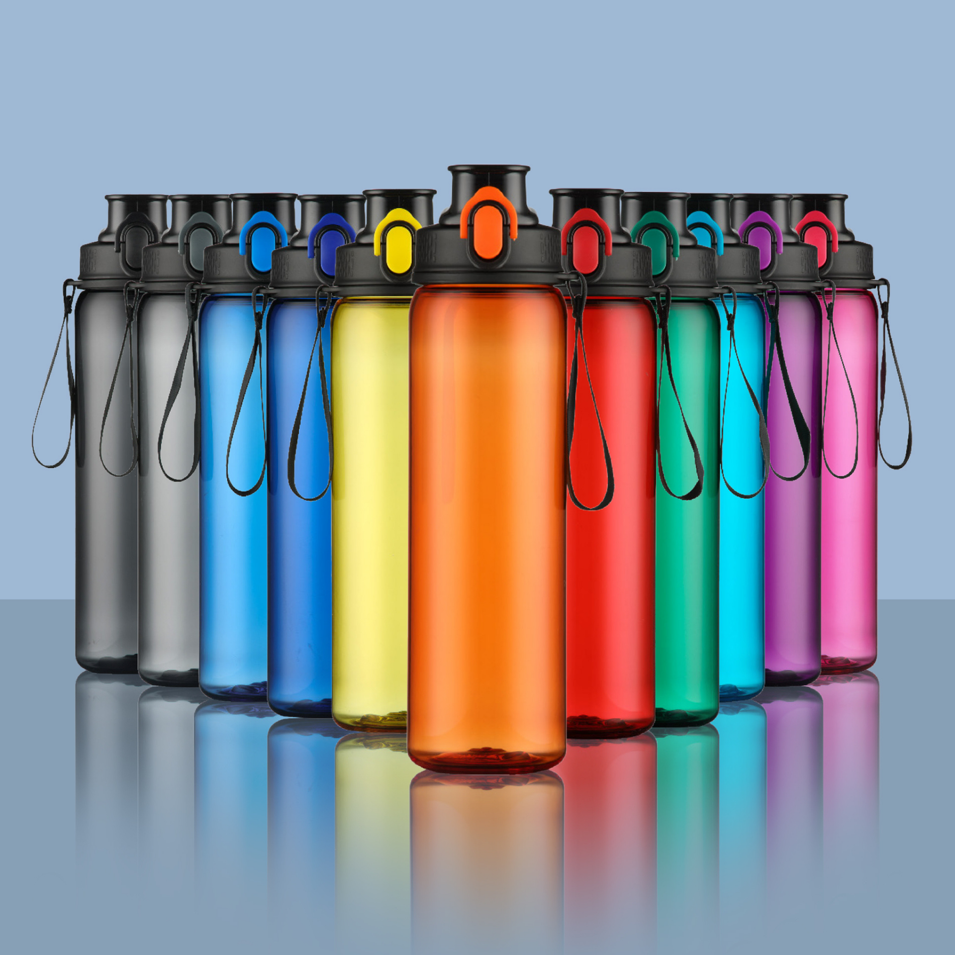 Steklenica Neon, tritan, 750 ml