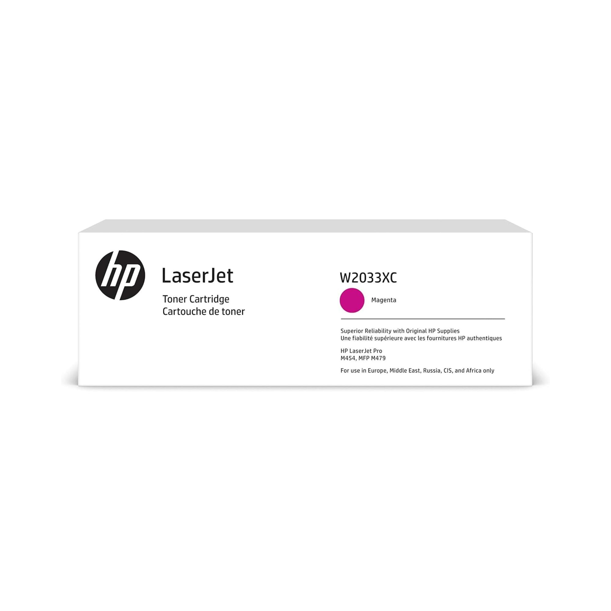 Toner HP W2033XC, magenta
