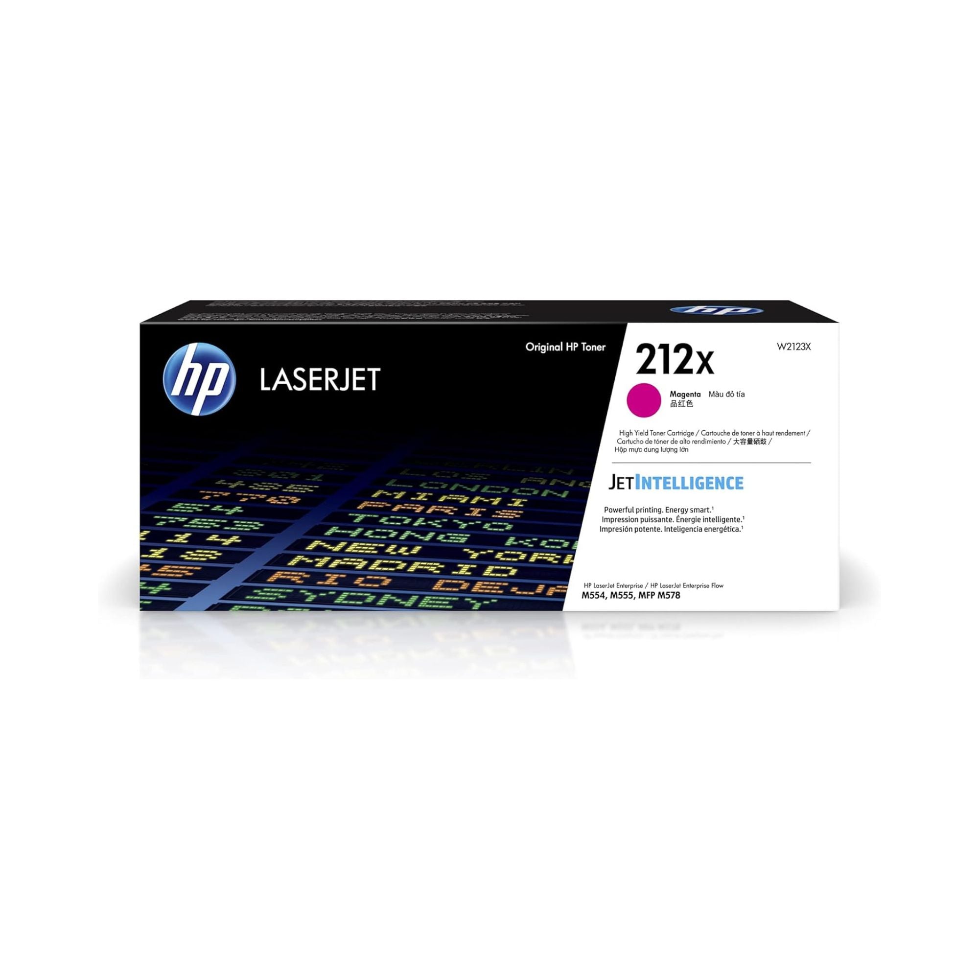 Toner HP W2123X, magenta