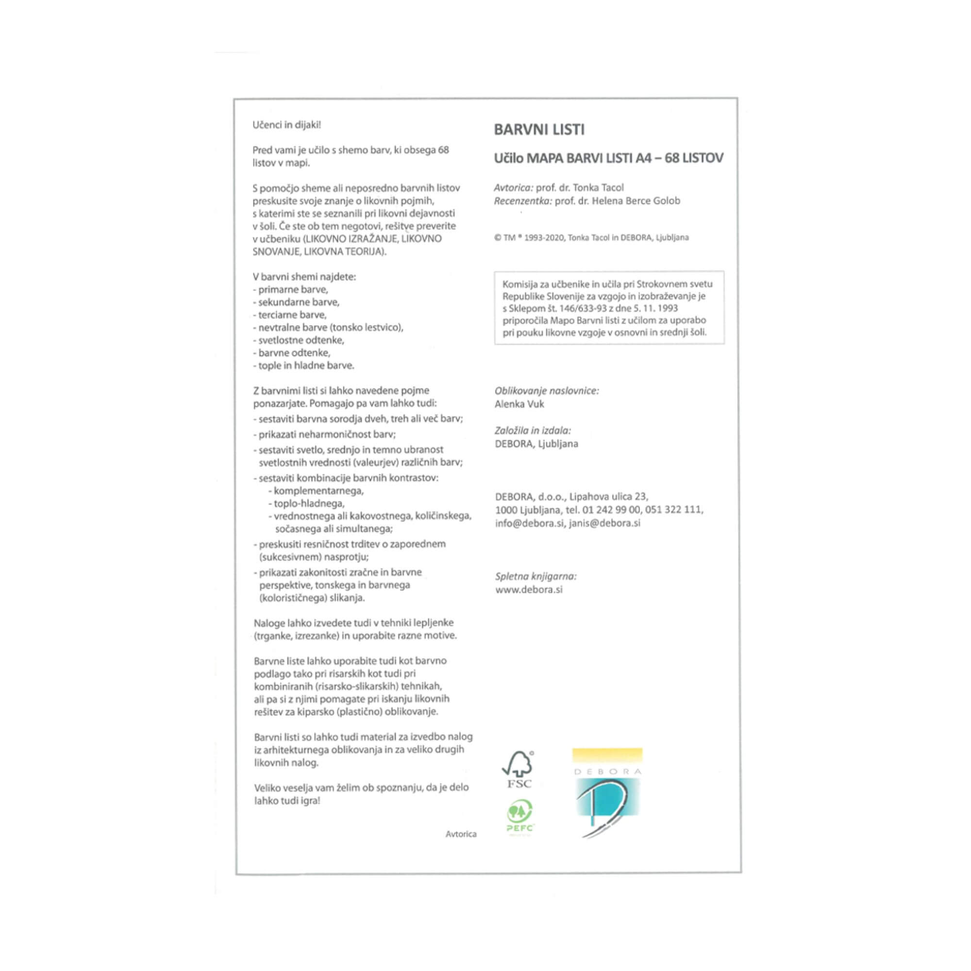 Papir kolaž A4 Debora