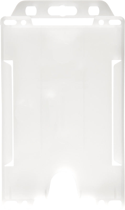 Ovitek PVC za kartico / akreditacijo Pierre, trd, iz reciklirane plastike