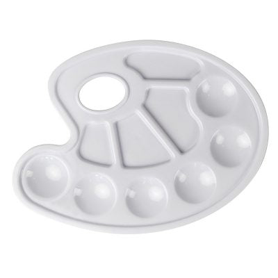 Paleta slikarska Aero, bela