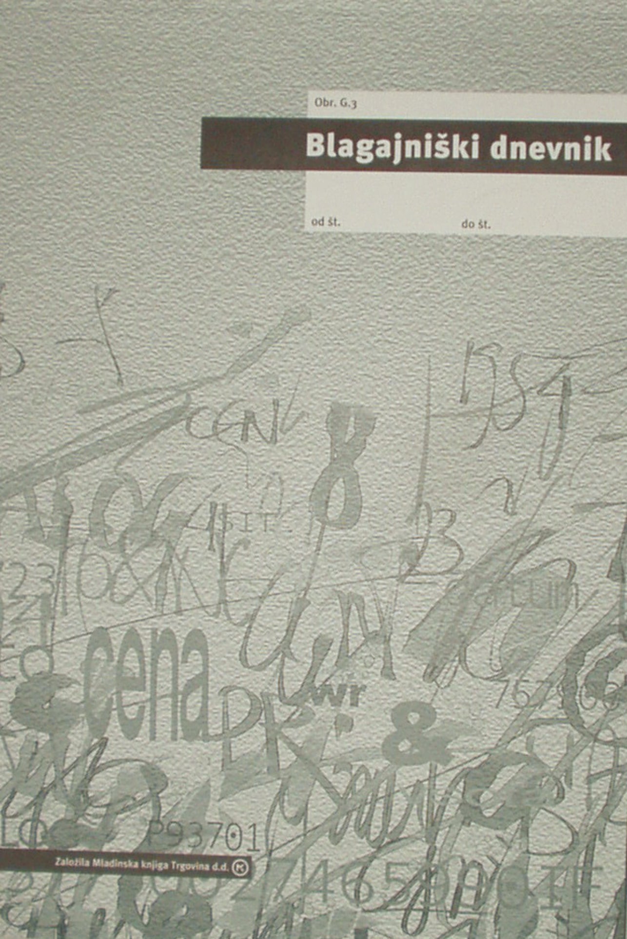 Blagajniški dnevnik