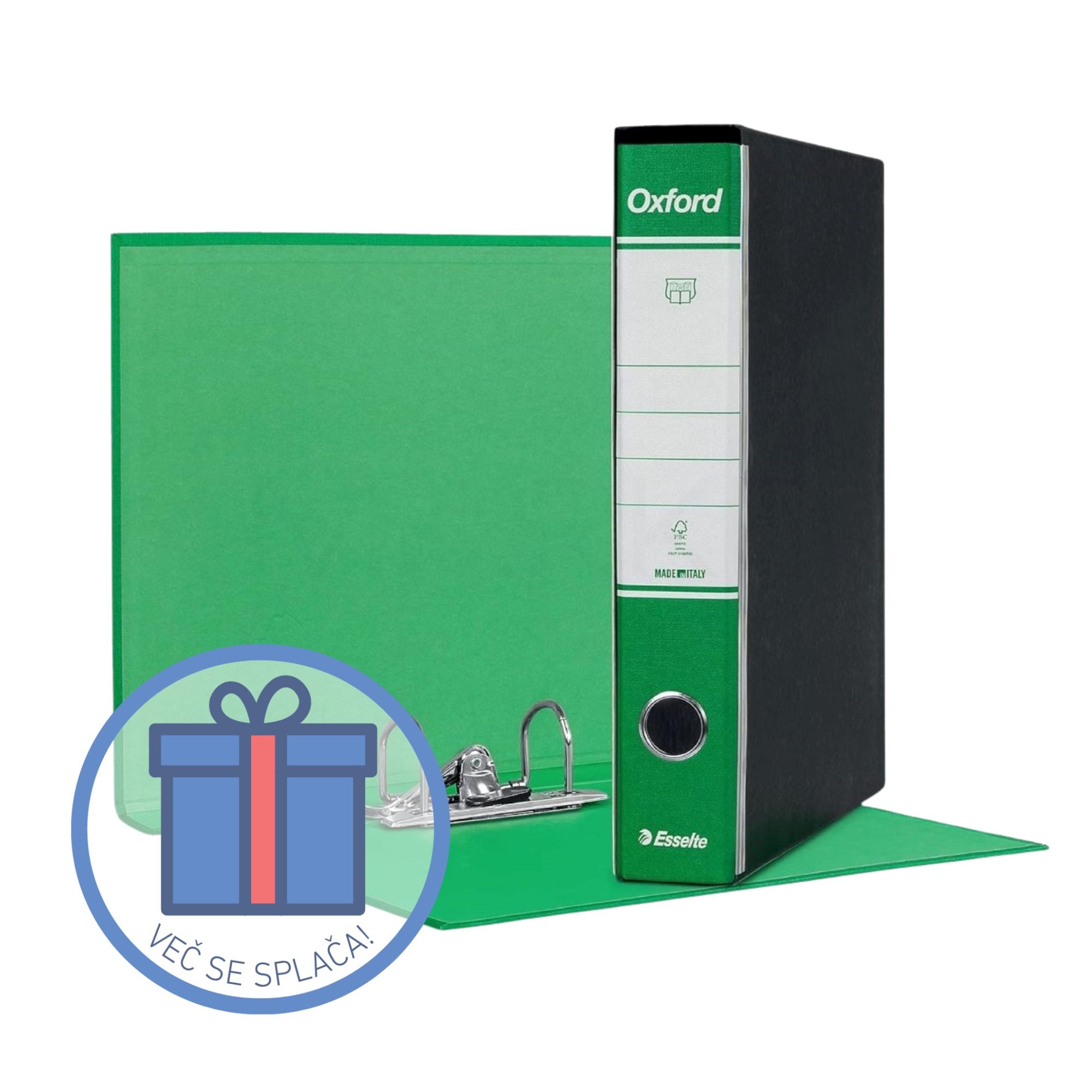 Registrator v škatli Oxford A4 50/80