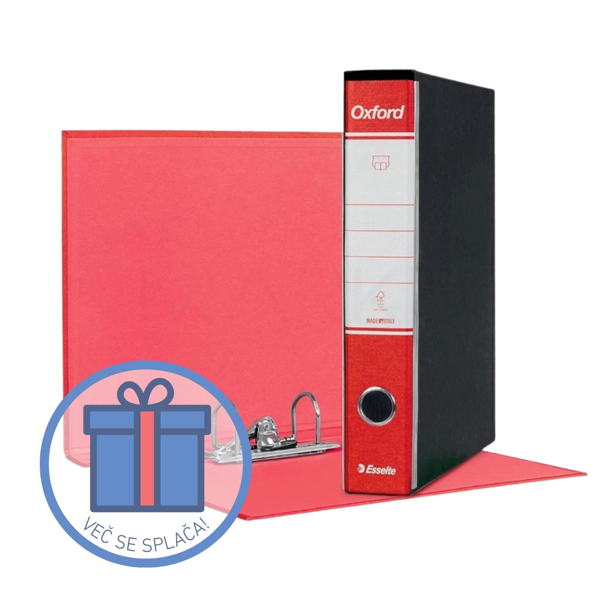 Registrator v škatli Oxford A4 50/80
