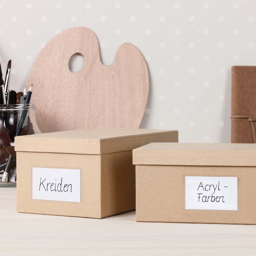 Etikete papirne bele za označevanje Avery Zweckform 3046, 77 x 59 mm