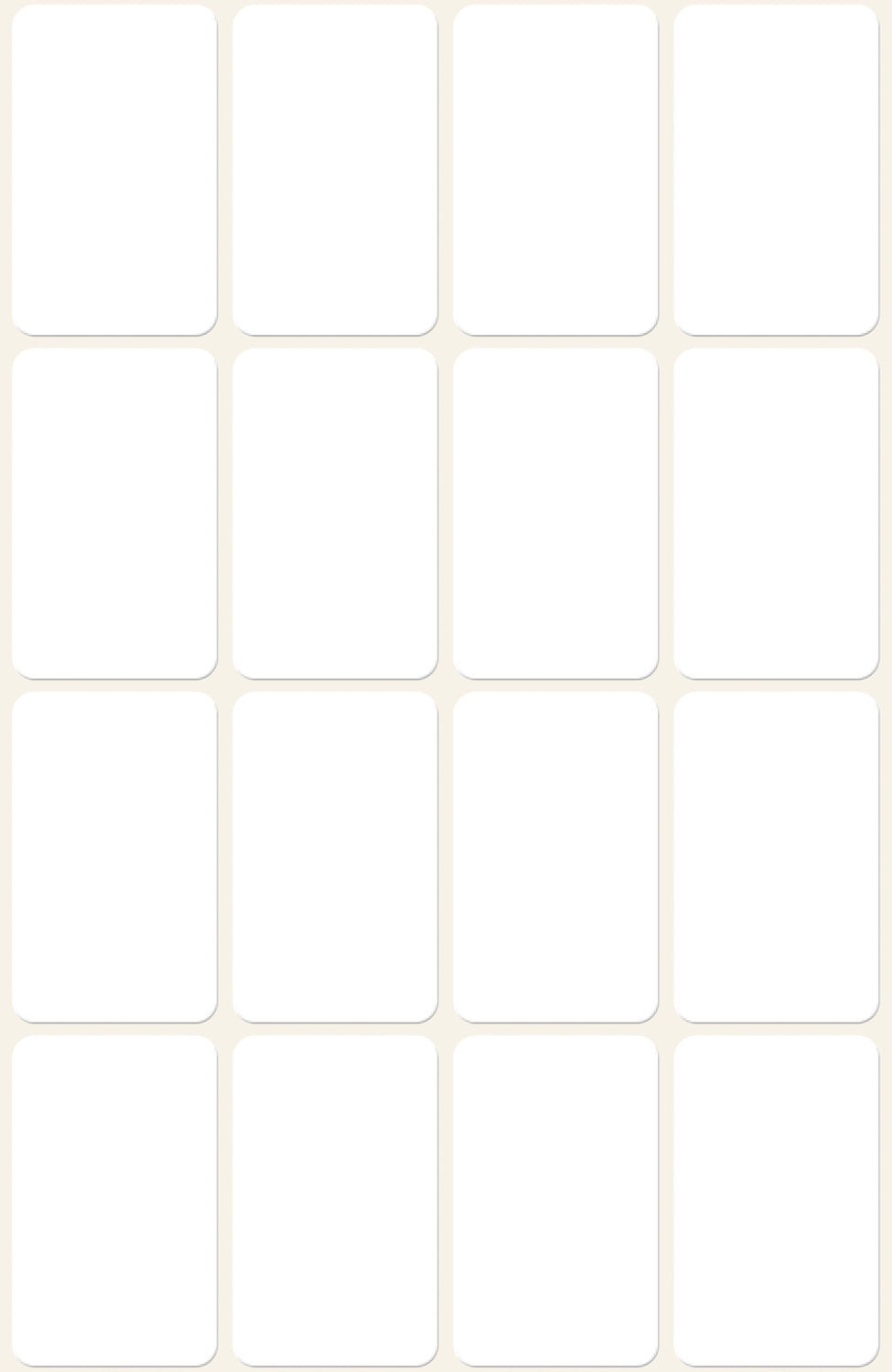 Etikete papirne bele za označevanje Avery Zweckform 3074, 29 x 18 mm