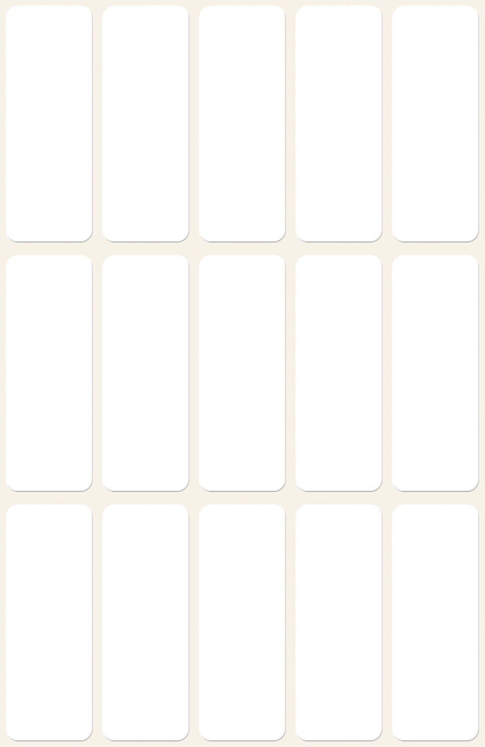 Etikete papirne bele za označevanje Avery Zweckform 3076, 38 x 14 mm