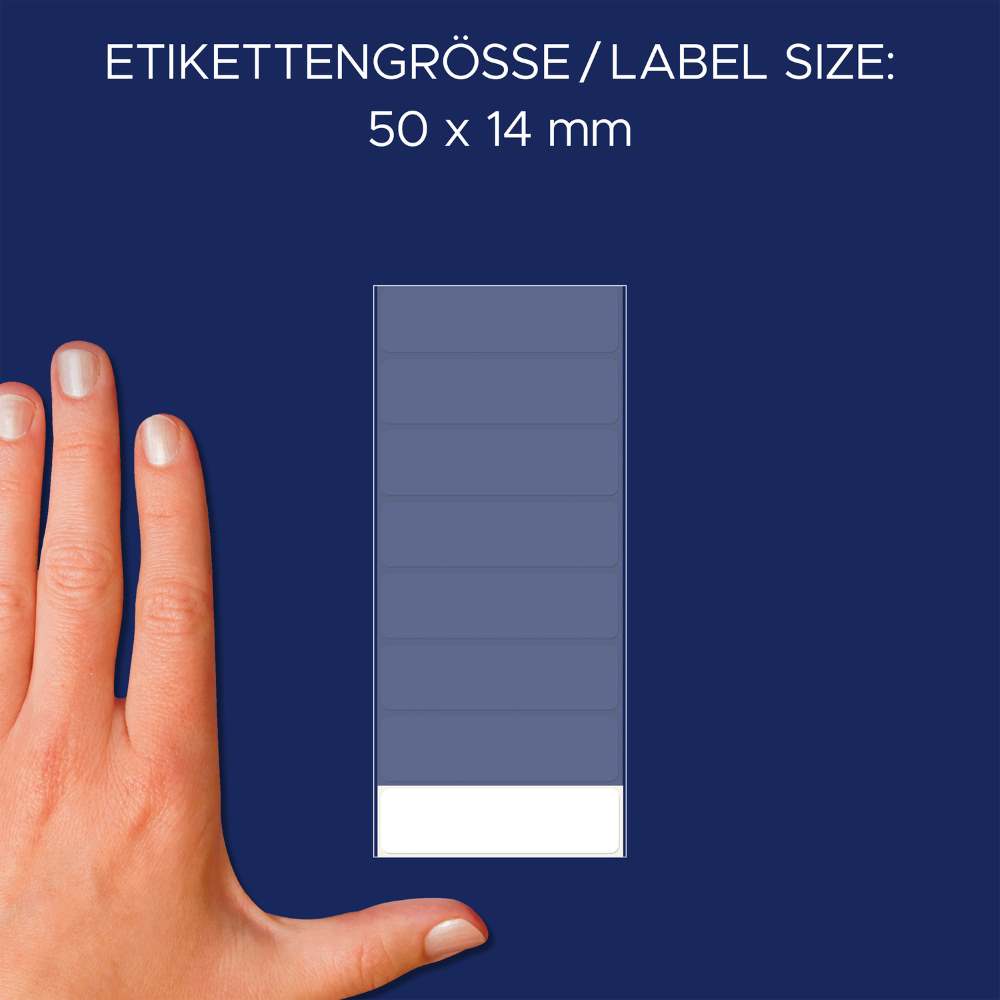 Etikete papirne bele za označevanje Avery Zweckform 3086, 50 x 15 mm