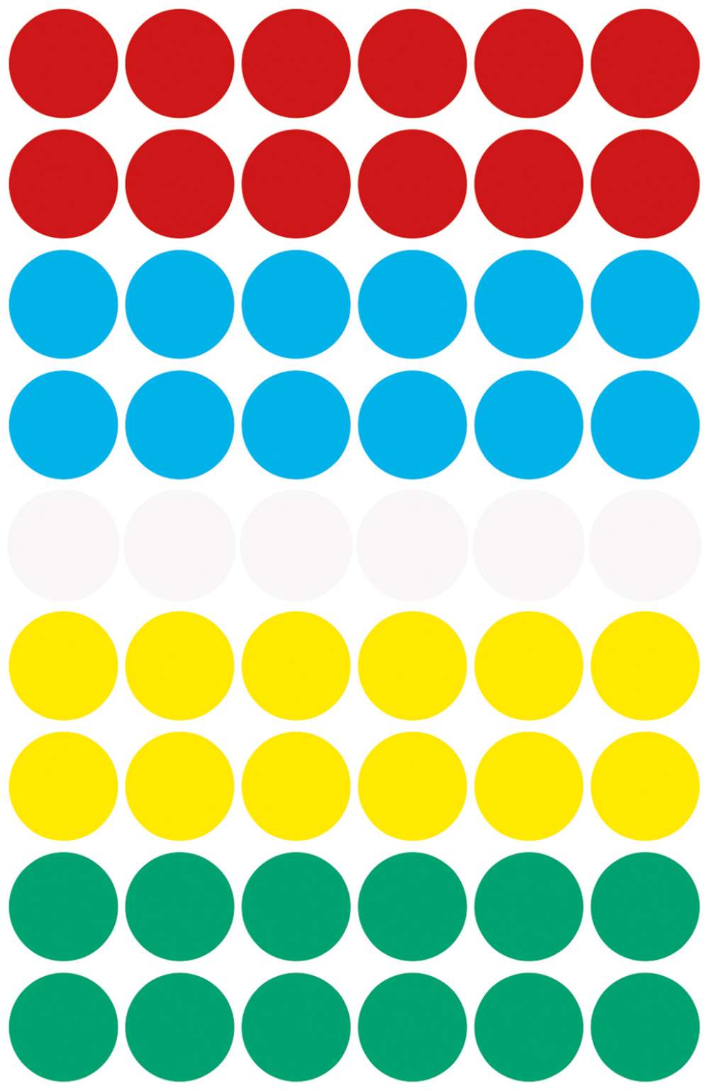 Etikete papirne okrogle markirne Avery Zweckform