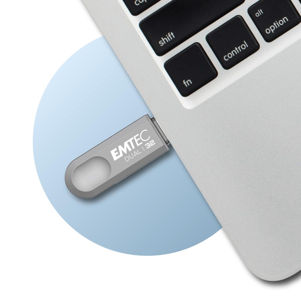 USB kjuč A-C EMTECH Dual 32/64/128 GB