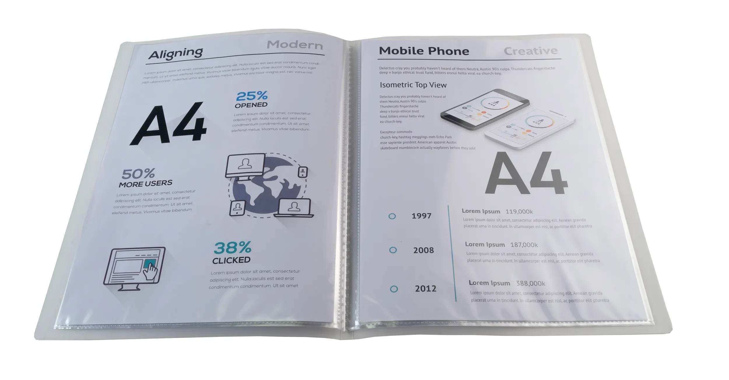 Mapa vložna 30/40 PP A4 Chromaline