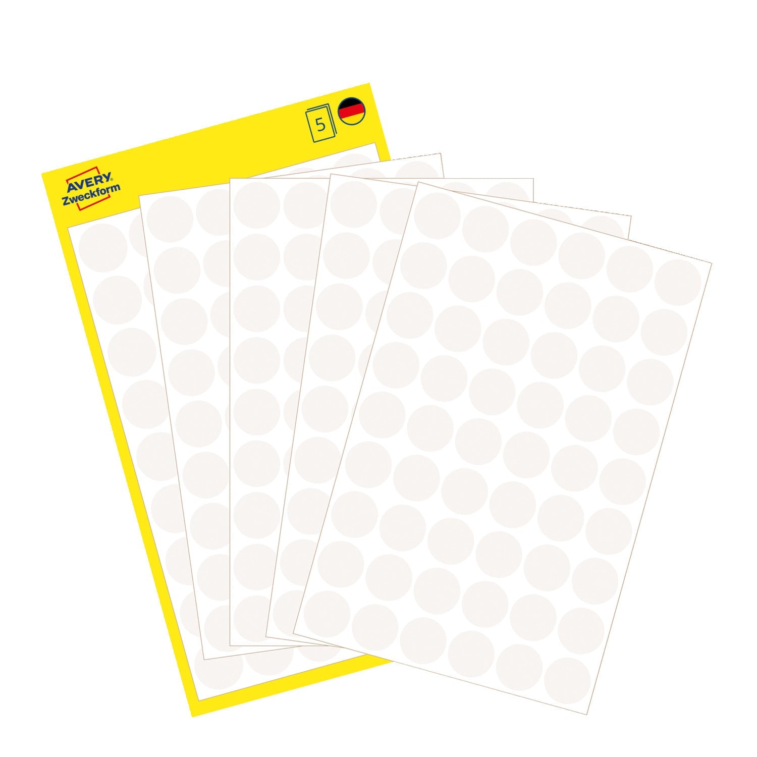 Etikete papirne okrogle markirne Avery Zweckform