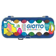 Barva vodena Giotto 351200, PVC škatla, 12/1
