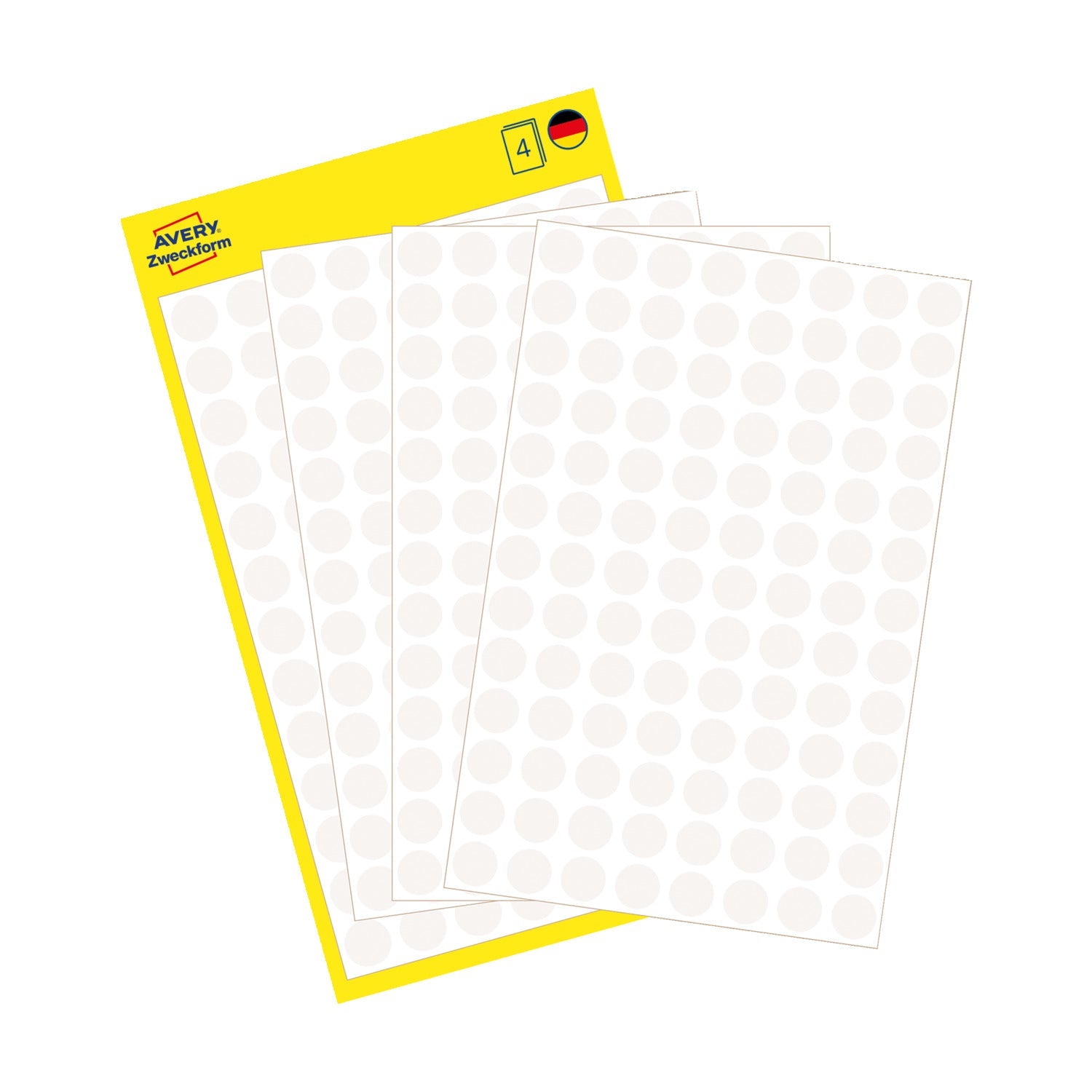 Etikete papirne okrogle markirne Avery Zweckform