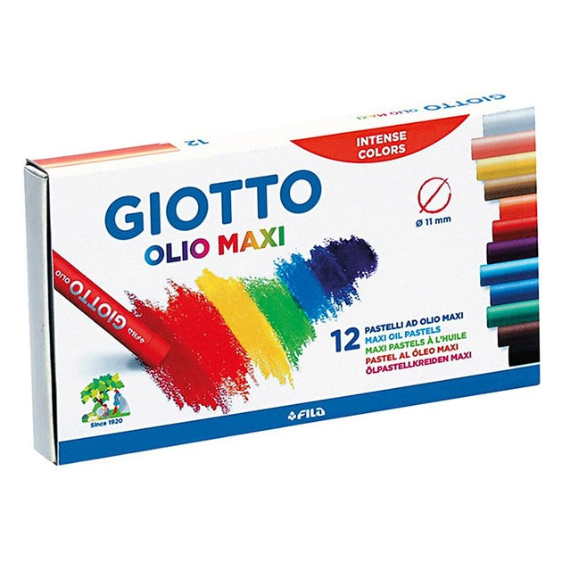 Voščenke oljne Giotto Olio, 12/24