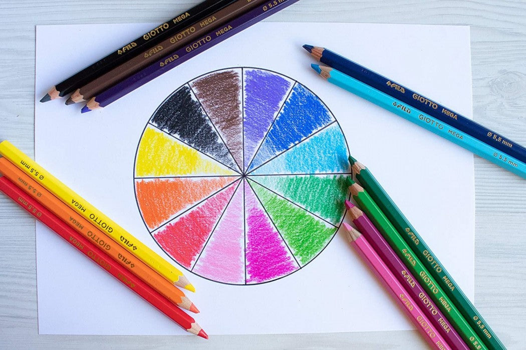 Barvice Giotto 225600 Mega, debele, tikotne, 12/1