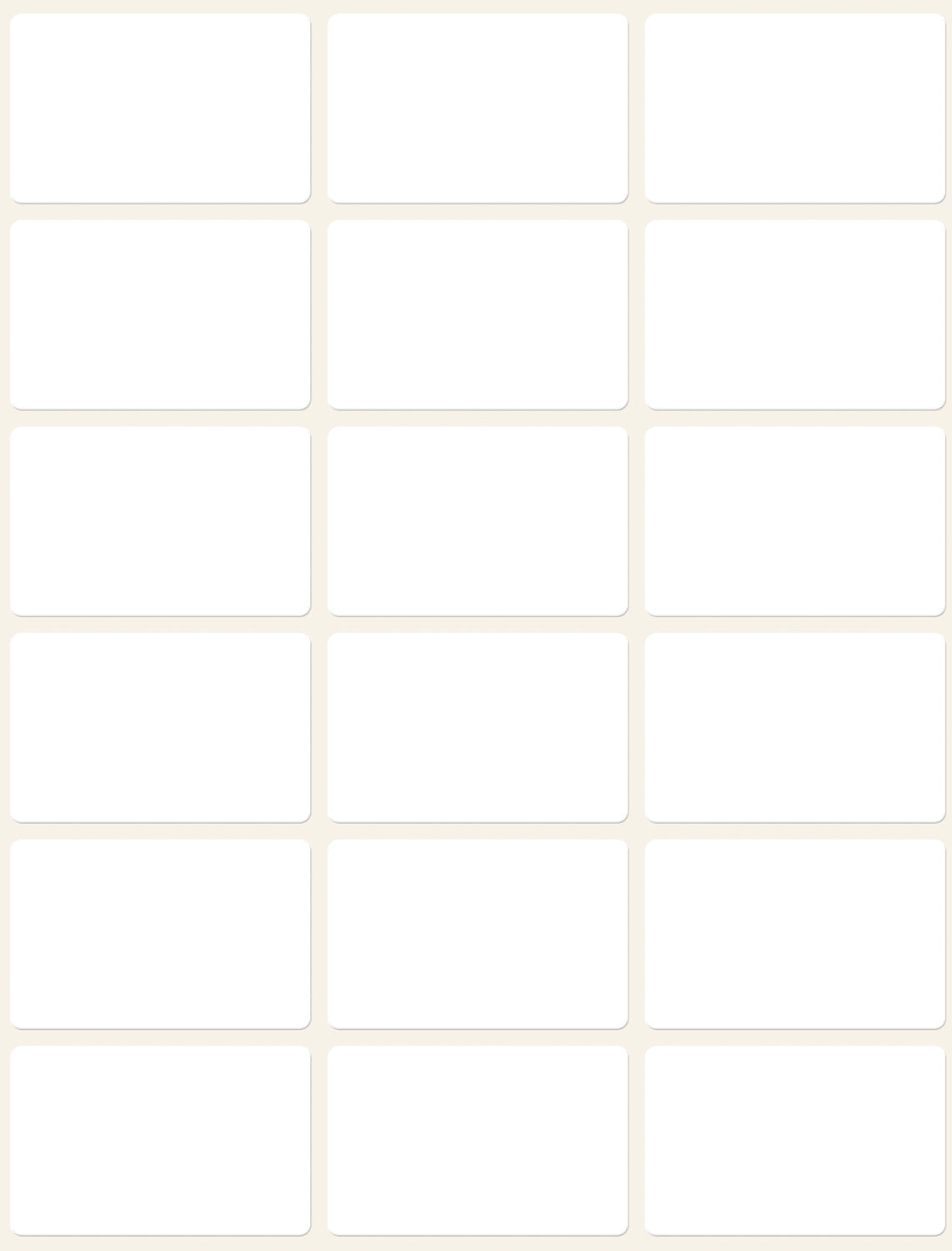 Etikete papirne bele za označevanje Avery Zweckform 3325, 38 x 24 mm