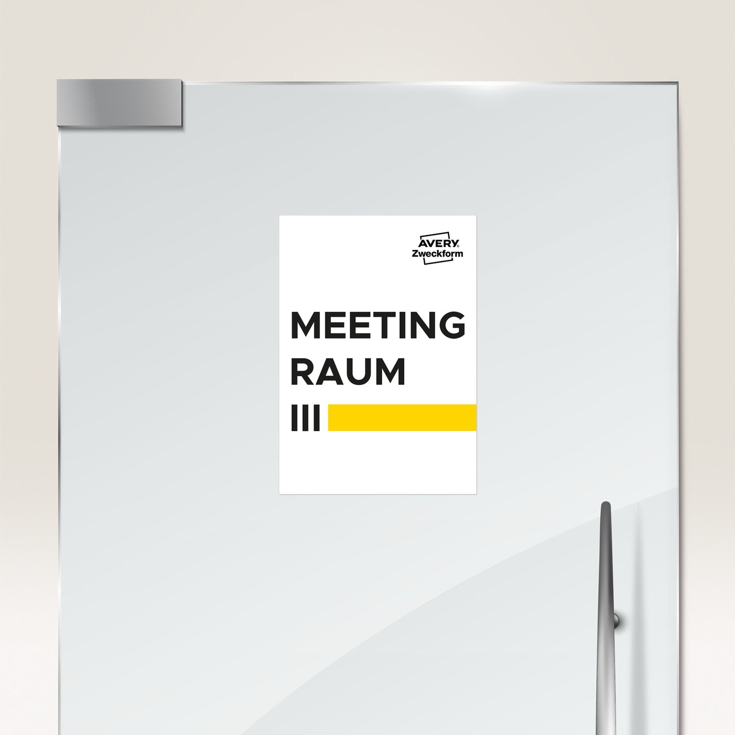 Etikete papirne bele univerzalne Avery Zweckform 3418, 200 x 297 mm