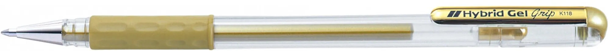 Roler Pentel Metallic K118 Grip, 0,8 mm