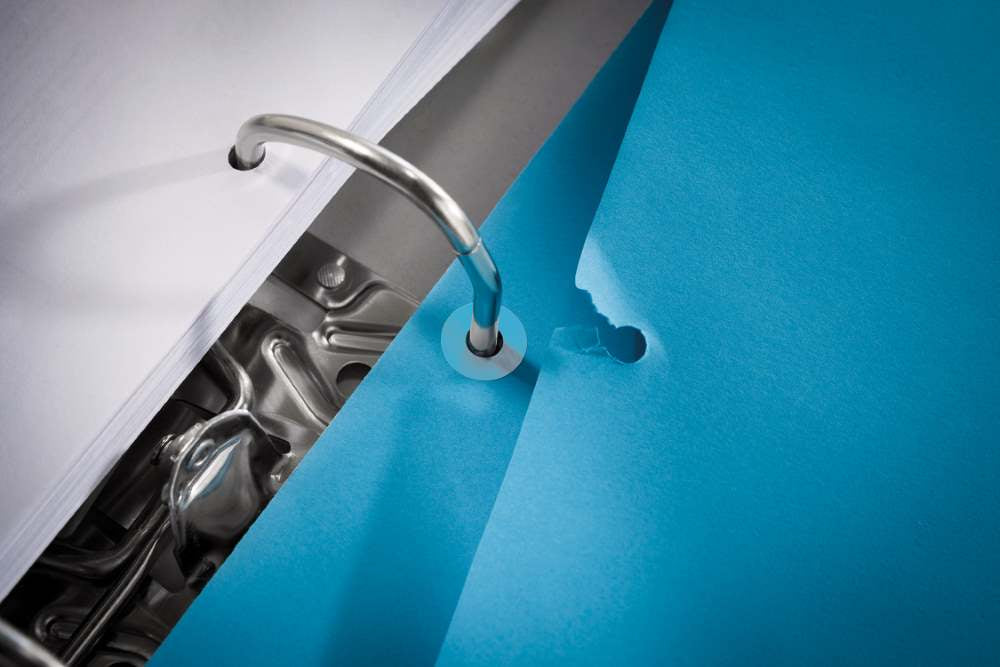 Etikete transparentne za ojačitev lukenj Avery Zweckform 3510, fi 13 mm