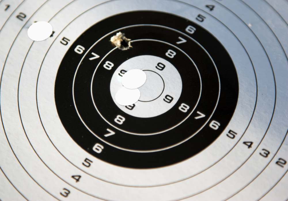 Etikete papirne za tarče Avery Zweckform, fi 19 mm