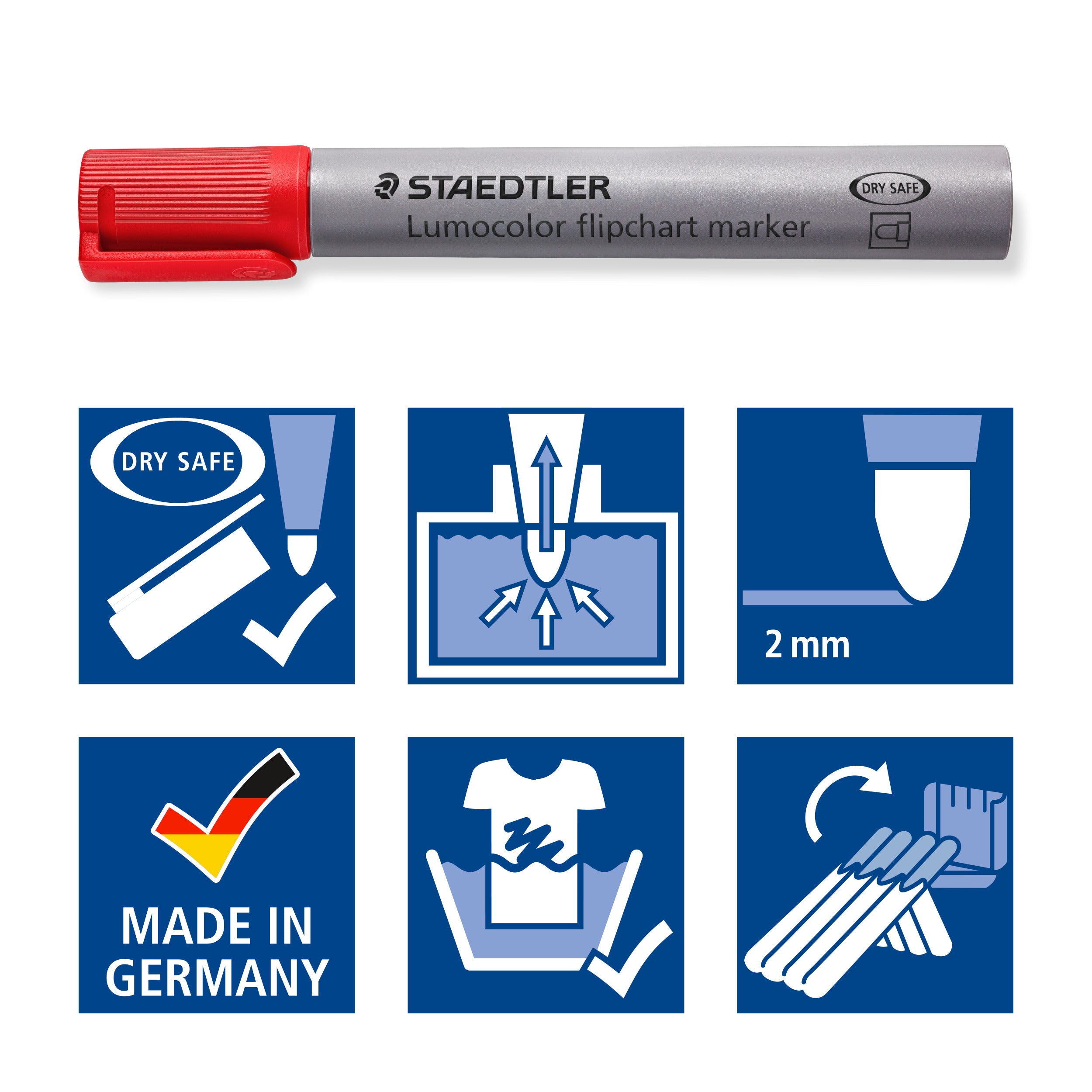 Marker Staedtler Flipchart 356 WP4/WP6