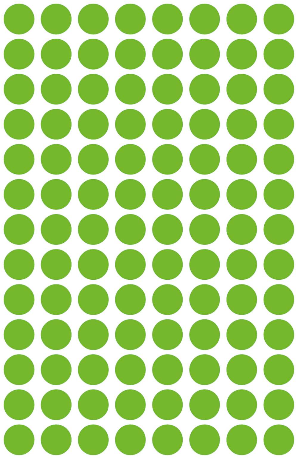 Etikete papirne odstranljive okrogle markirne Avery Zweckform