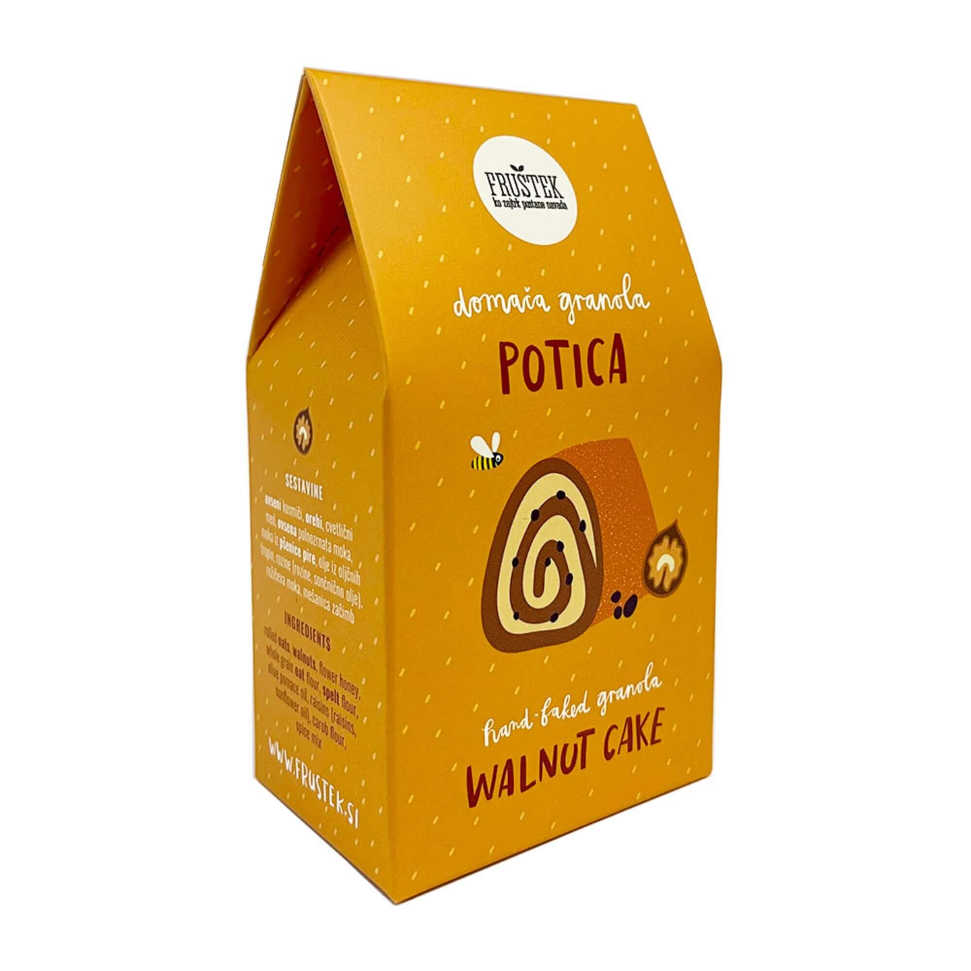 Hrustljava granola Fruštek, mini, 80g