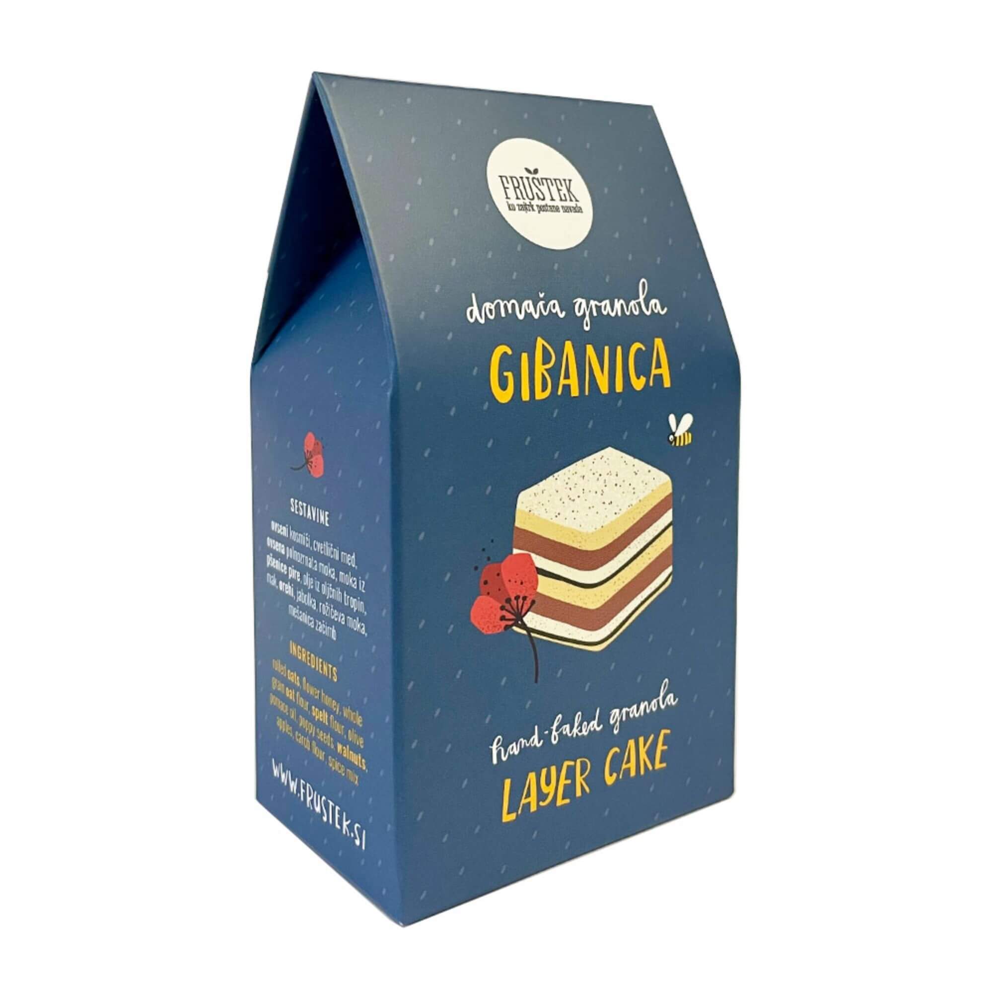 Hrustljava granola Fruštek, mini, 80g