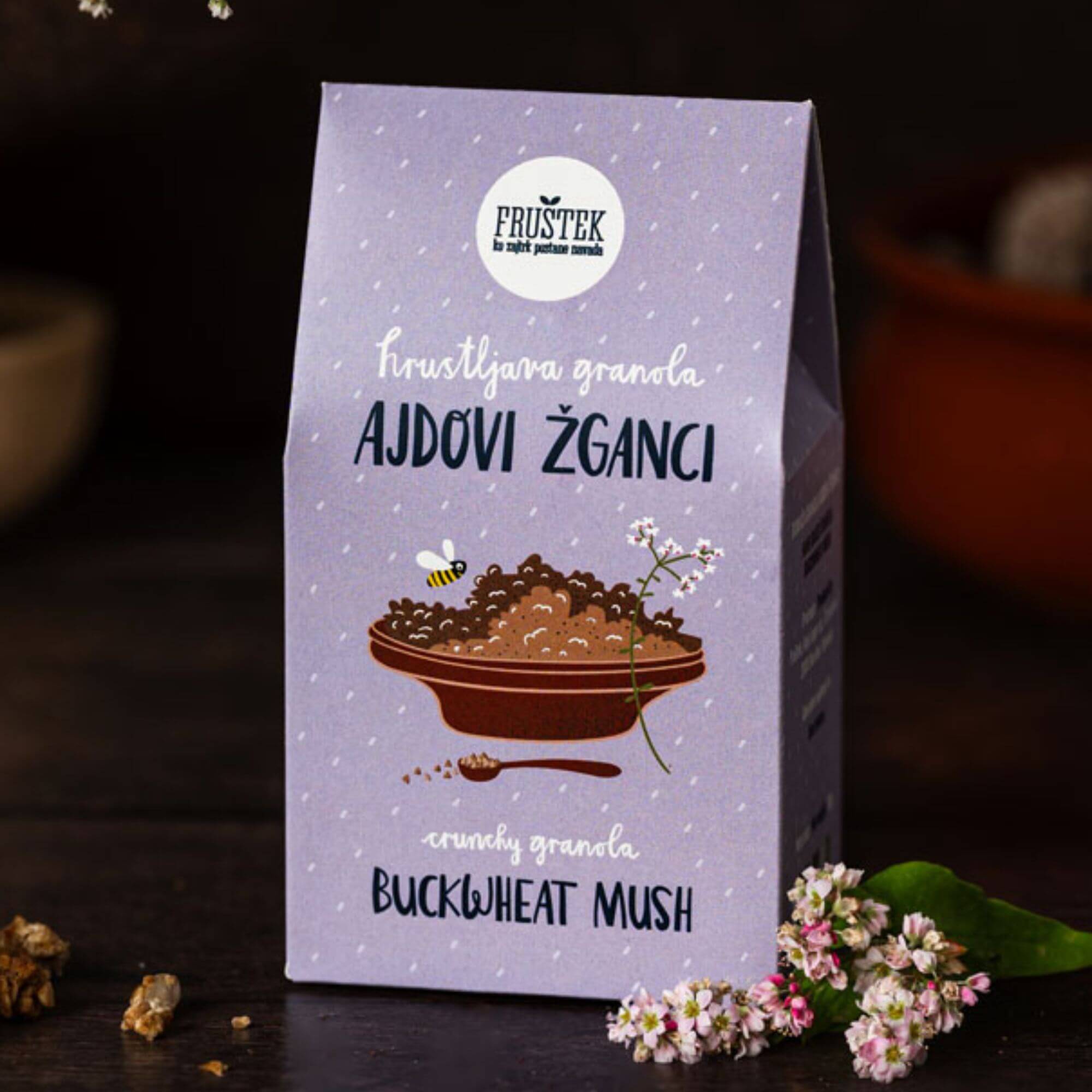 Hrustljava granola Fruštek, mini, 80g