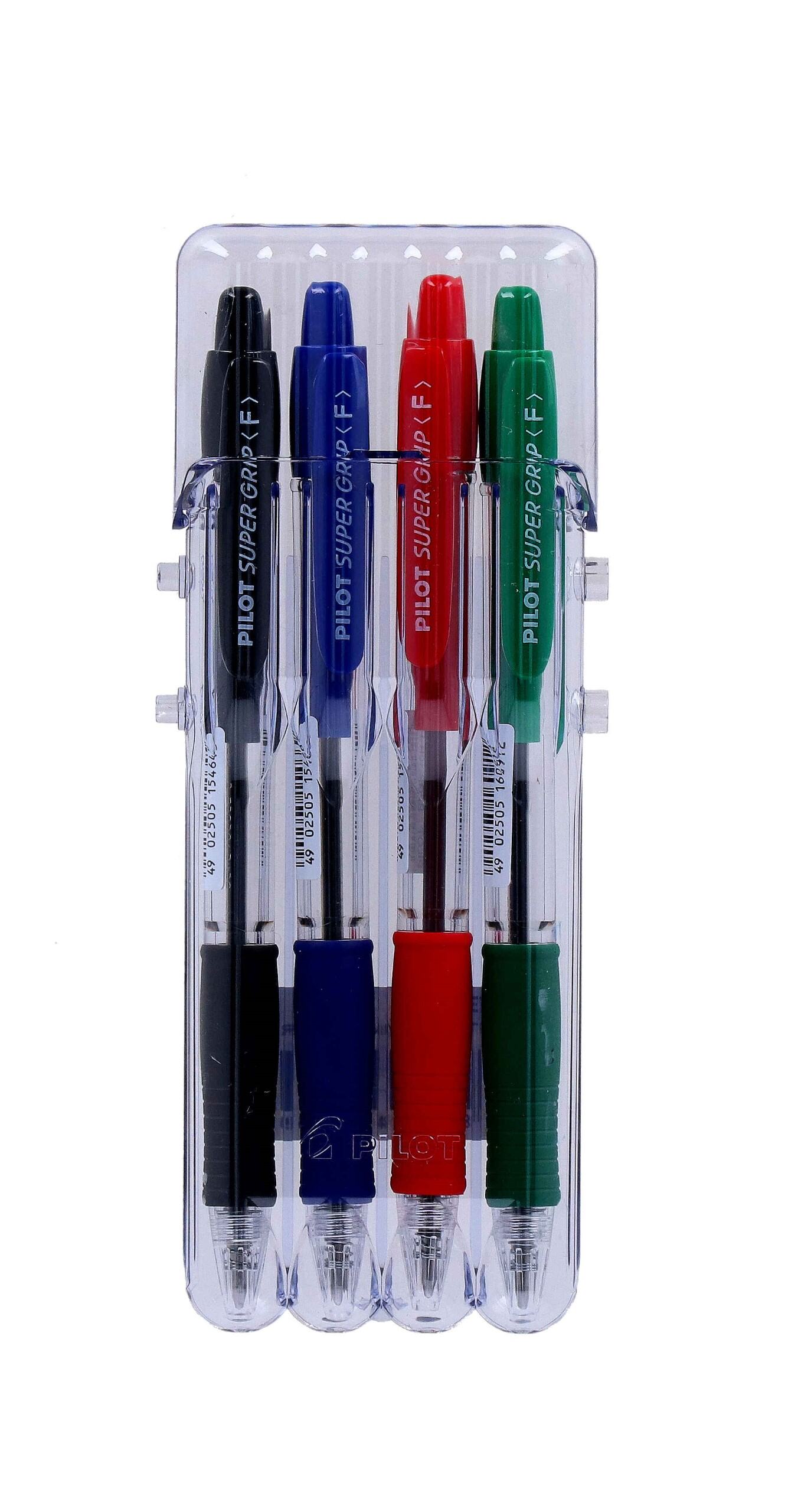 Svinčnik kemični Pilot BPGP 10R, set, 4/1